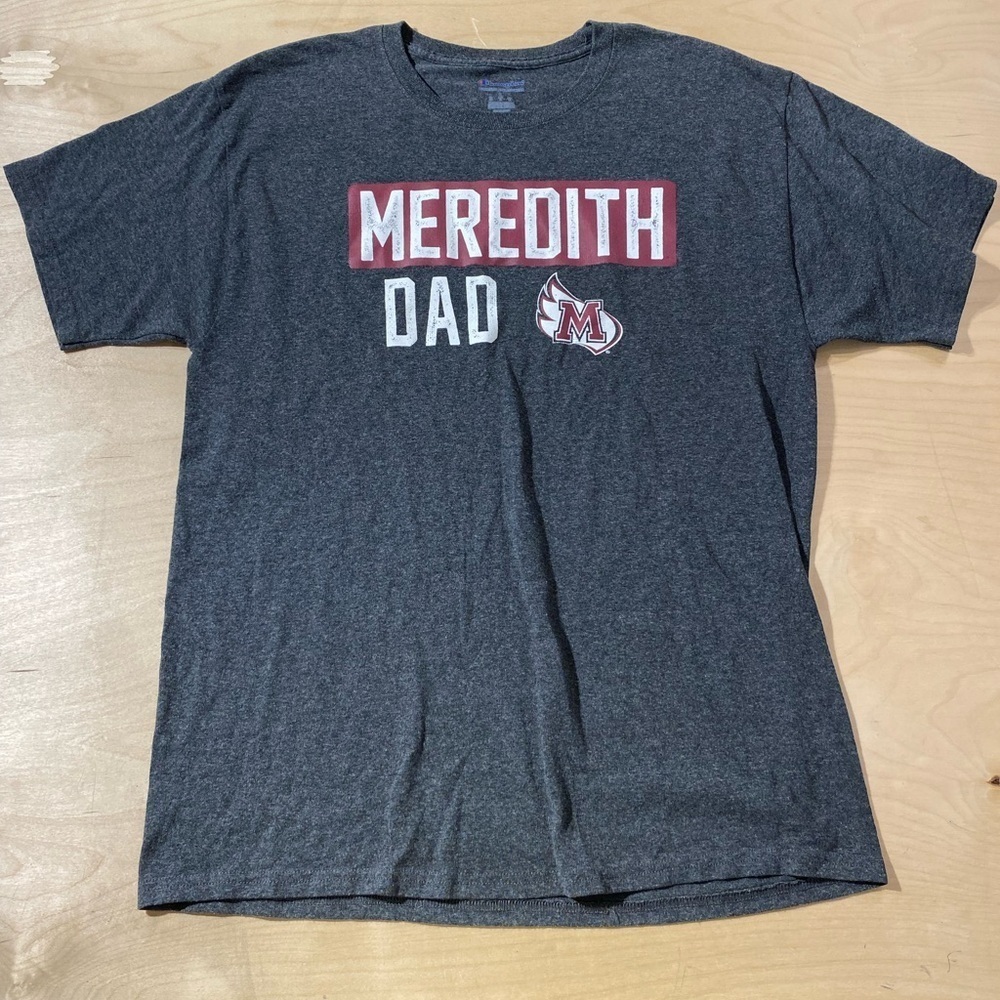 Champion Dark Gray Meredith Dad T-Shirt Large (FV) - Picture 4 of 11